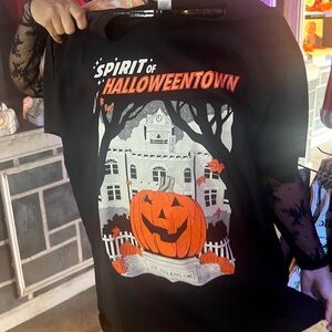 Spirit of Halloweentown T-Shirt - Black and Orange